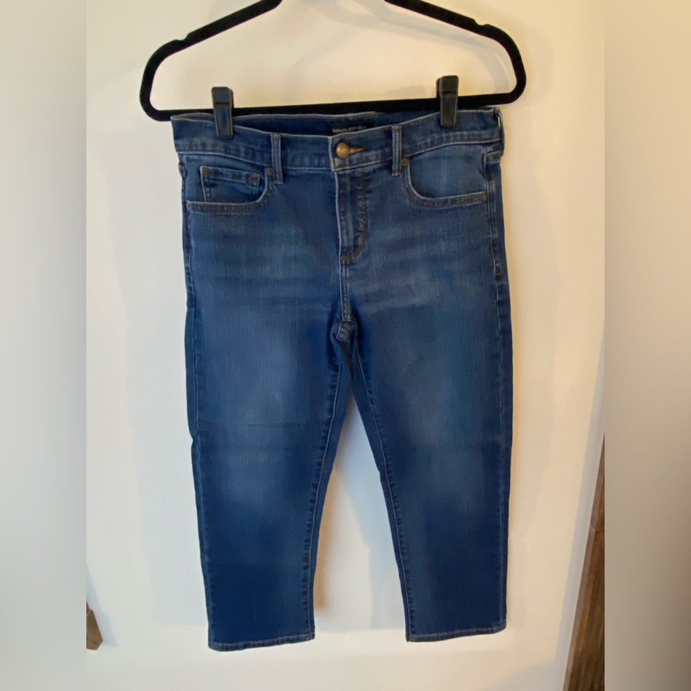 Banana Republic Girlfriend Cropped Denim